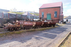 
Big Pit narrow gauge wagons, March 2010